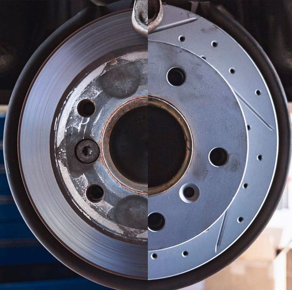 R1 73-98 International/Navistar 1723 Bus Front Right/Rear Right Drill & Slot Geoperformance Rotor