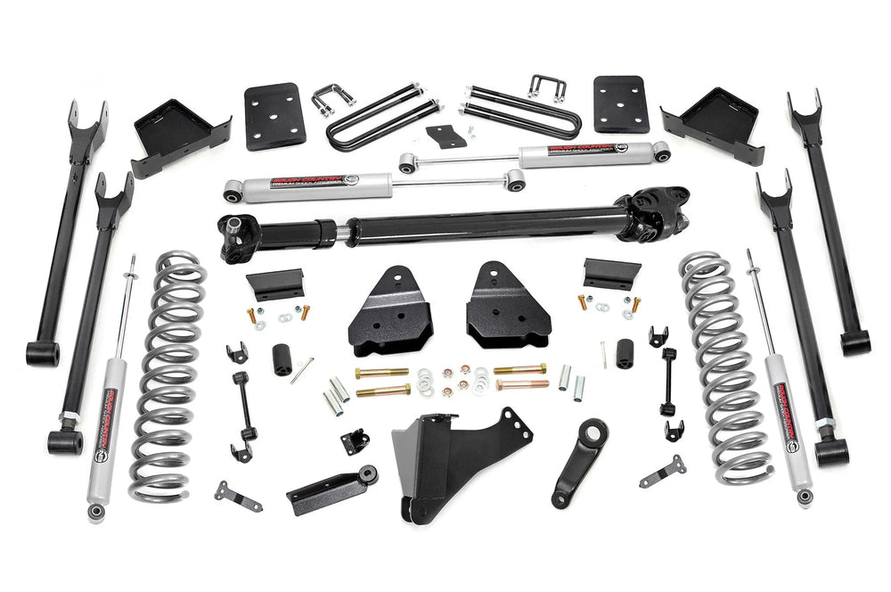 1x 5068.1 6 Inch Lift Kit Diesel 4-Link FR D S Ford Super Duty (17-22)