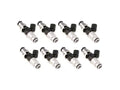 Injector Dynamics 2600-XDS Injectors - 60mm Length - 14mm Top - 14mm Bottom Adapter - Pot (Set of 8)