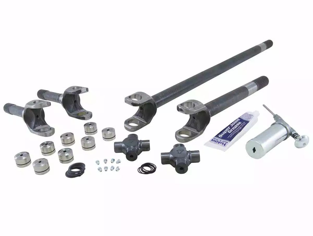 Yukon front 4340 Chrome-Moly replacement axle kit for 72-81 Dana 30 Jeep CJ with 27 splines