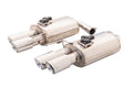 18C MUSTANG GT TWIN 3IN SS AXLEBACK EXHAUST SYS W/ OVAL VAREX MUFFLERS/QUAD TI