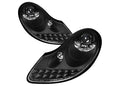 PROJECTOR HEADLIGHT-BLACK WITH LED