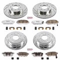 Power Stop 94-01 Acura Integra Front & Rear Z23 Evolution Sport Brake Kit