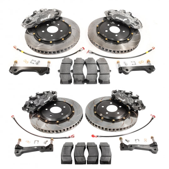 Alcon Pro-System Chevrolet Corvette C5/C6 (380mm Front Rotor) Race Kit - Front & Rear