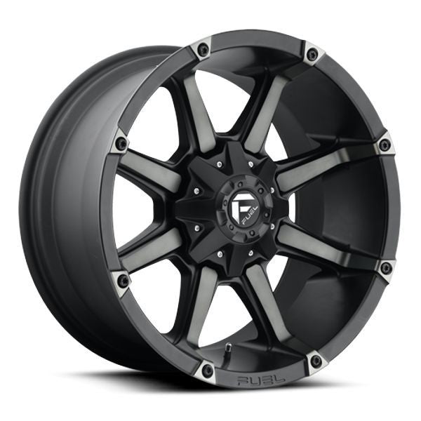 ~(41 lbs. 23X23X13)~ COUPLER 20x10 8x180.00 MATTE BLACK DOUBLE DARK TINT (-12 mm)