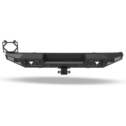 18C JEEP WRANGLER JL FULLWIDTH REAR BUMPER W/BUILTIN LED LIGHTS ; BLK; POWDER