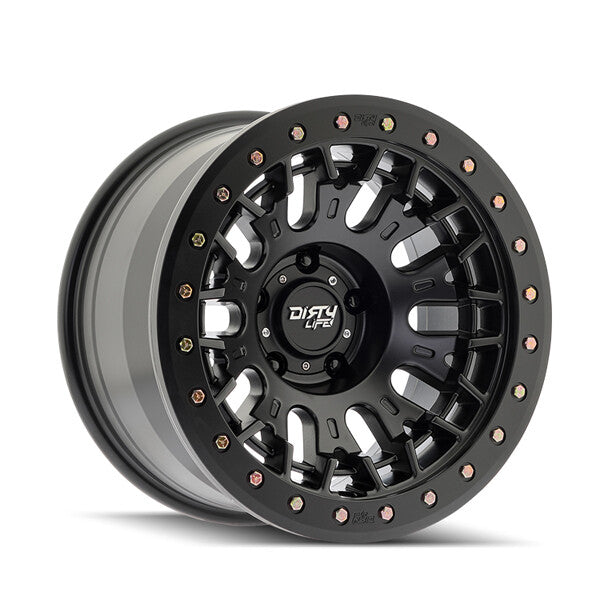 Dirty Life Wheels black auto part