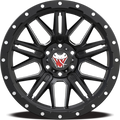 Mamba M25 18x9 6x135 ET12 Matte Grey w/ Black Lip Edge