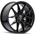 KRAZE EVOLVE KR196 GLOSS BLACK 18X8.5 5-114.3 35MM 73.1MM