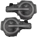 21C BRONCO PROJECTOR HEADLIGHTS W ULTRA HIGH POWER LED HI & LOW BEAM