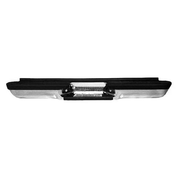 RR STEP BUMPER ASSY CHR FACTORY STYLE W/ BRKTS/PADS CHEVY/ C/K P/U STEPS IDE 8802