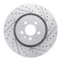 R1 14-23 Dodge Charger Front Right Drilled & Slotted Geoperformance Rotor