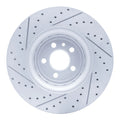 R1 14-23 Dodge Charger Front Right Drilled & Slotted Geoperformance Rotor