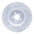 R1 14-23 Dodge Charger Front Right Drilled & Slotted Geoperformance Rotor