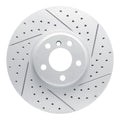 DFC 02-06 BMW X5 Front Right Drilled & Slotted Geoperformance Rotor