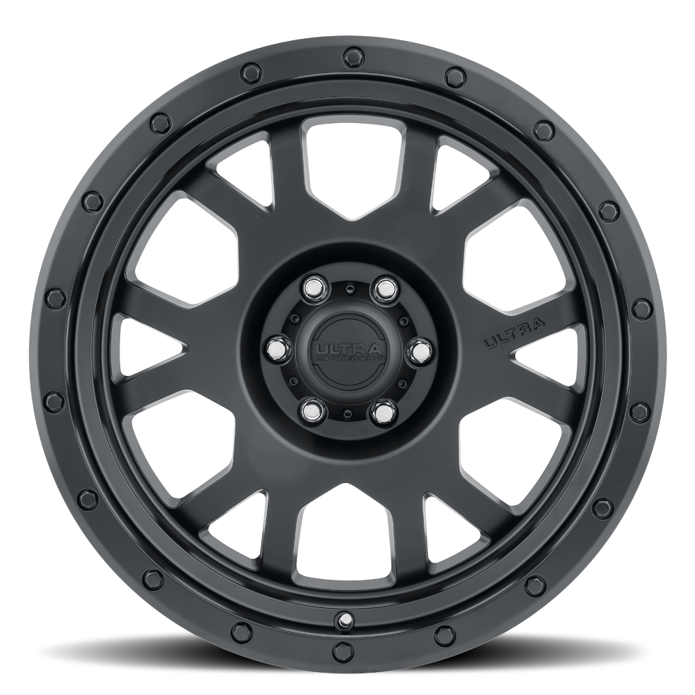 20X10 8-170 -19MM SATIN BLACK WITH
