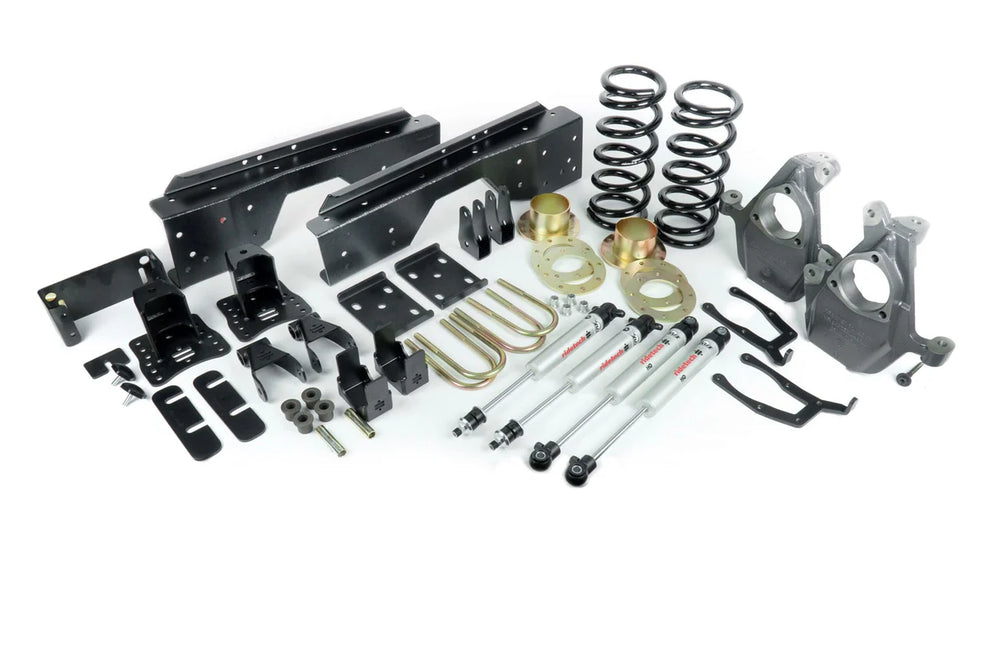 Ridetech 99-06 GM Silverado/Sierra 1500 2WD StreetGRIP Suspension Lowering System w/ RQ-S Shocks