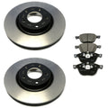 R1 E- Line Series Brake Rotor - D/S - Black w/ Ceramic Pads Hdw Fits Ford F-150