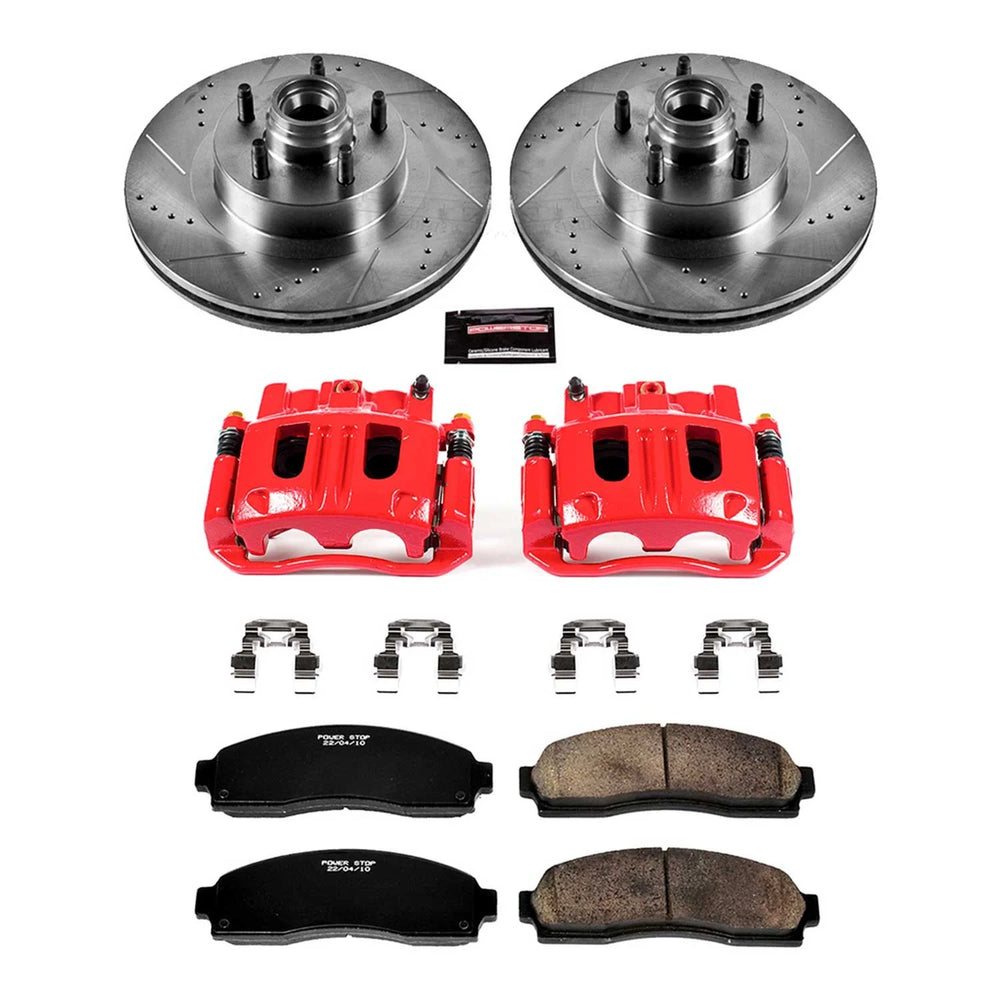 Power Stop 2007 Chevrolet Cobalt Front Z23 Evolution Sport Brake Kit w/Calipers