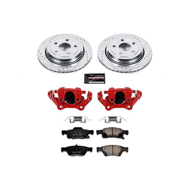 Power Stop 11-17 Dodge Durango Rear Z23 Evolution Sport Brake Kit w/Calipers