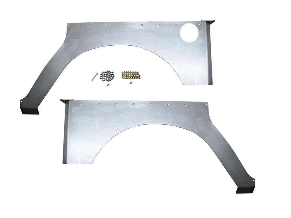 ~(65 lbs. 52X25X2)~ EVO Rear Armor No Flare Builder Kit 4Door JK