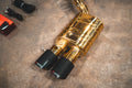 Audi B8, B8.5 S4, S5 3.0, 4.2L Catback T304 SS Anodized Gold 3.5" Tips