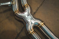 Audi B8, B8.5 S4, S5 3.0, 4.2L Catback T304 SS Anodized Gold 3.5" Tips