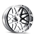 CALI OFF-ROAD INVADER 9115 CHROME 28X12 8-165.1 -44MM 125.2MM
