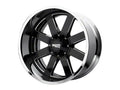 MO200 22X12 5X5.0/5.5 G-BLK MILL CHR LP -44MM