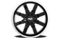 MO200 22X12 5X5.0/5.5 G-BLK MILL CHR LP -44MM