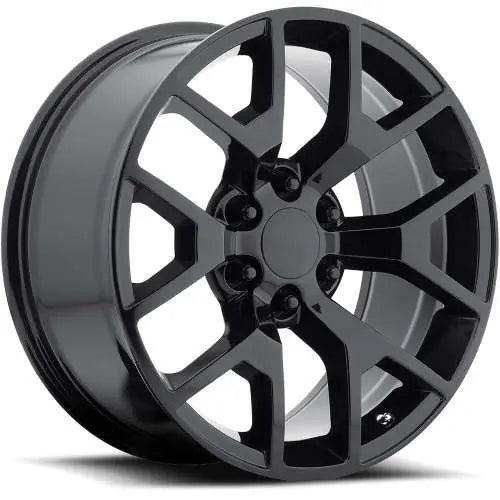 150GB 22X9 6X5.5 GLOSS BLK +27MM