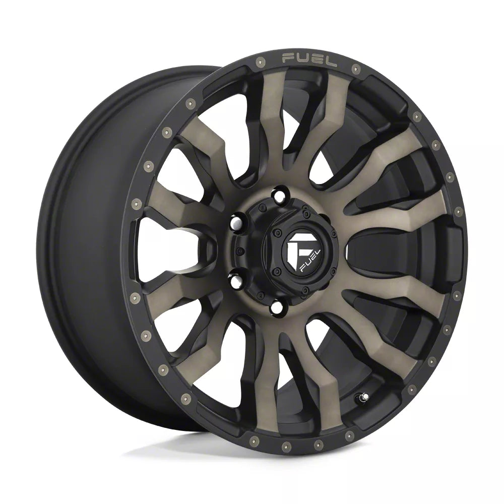 ~(30 lbs. 19X19X11)~ BLITZ 16x8 6x139.70 MATTE BLACK DOUBLE DARK TINT (1 mm)