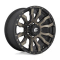 ~(30 lbs. 19X19X11)~ BLITZ 16x8 6x139.70 MATTE BLACK DOUBLE DARK TINT (1 mm)