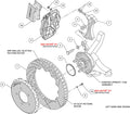 Wilwood auto part installed view