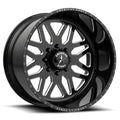 AWB02 24X14 6X5.5 G-BLK MACH -73MM