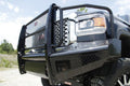 15C SIERRA 2500/3500HD FRONT RANCH BUMPER W/ FULL GUARD W/ TOW HOOKS