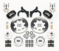 Wilwood Forged Dynalite Front Kit 12.19in Drilled Red 59-64 Chevy Impala / 63-64 Corvette