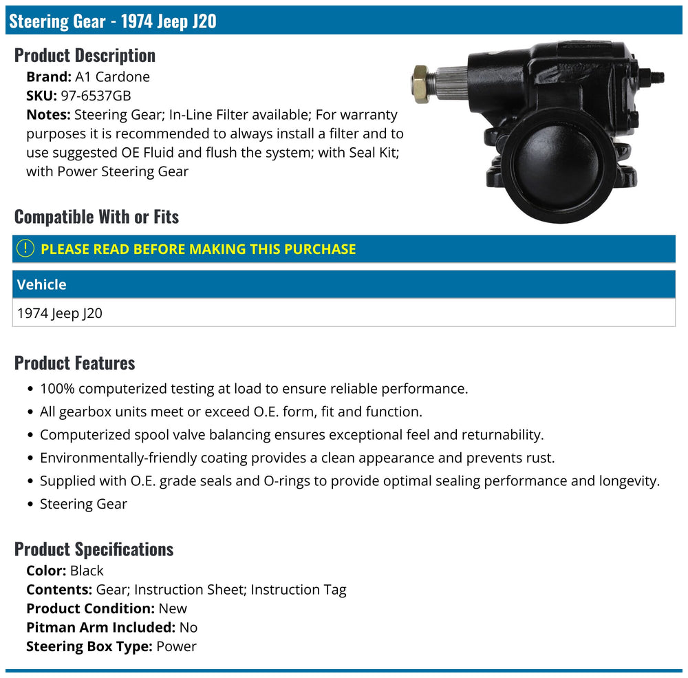 NEW RACK & PINION