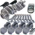 Eagle Chevy LS3 4.000in Crank 58 Tth Rlctor 6.125in I-Beam Rods 4.065in Pistons Rotating Assembly