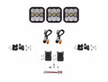 Diode Dynamics SS5 Pro Universal CrossLink 3-Pod Lightbar - White Driving