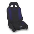 PRP EnduroCrawl Reclining Suspension Seat - Black/Purple Vinyl - Driver