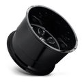 FF024 22X10 BLANK BLACK -25MM (114-180)