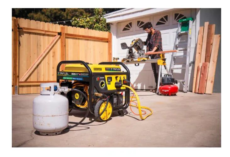 6500WATT NATURAL GAS WITH CO SHIELD AND CARBON MONOXIDE AUTO SHUTOFF SYSTEM. TR