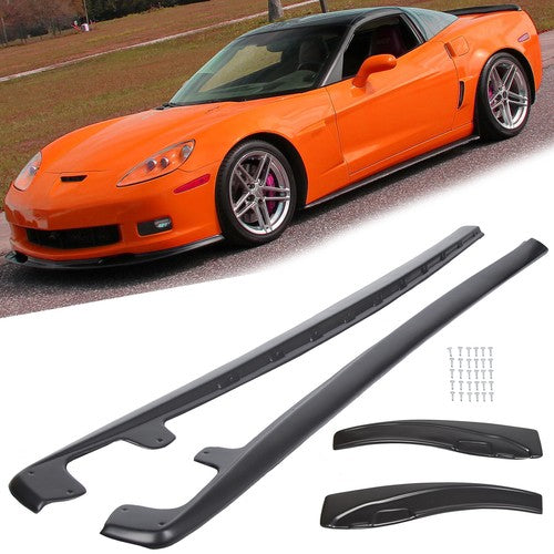 2005-2013 Chevrolet Corvette C6 Duraflex ZR Edition Rear Fenders - 2 Piece