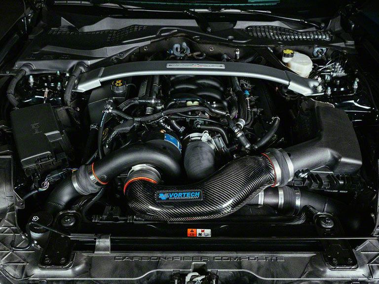Tuner Kit 2016 Mustang GT350 5.2L w/V-3 SCi Air-to-Air Charge Cooler Black Finish