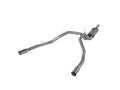 DPF Back Exhaust For 2014 Ram 1500 3.0L Eco-Diesel 3 Inch Single In Dual Out Split Rear Stainless Diamond Eye