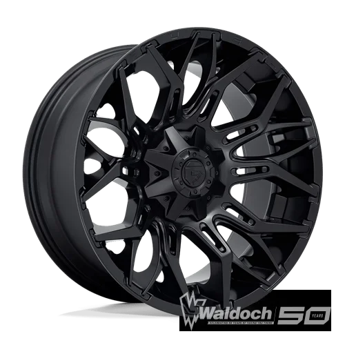 D772 22X10 8X180 BLK-OUT -18MM
