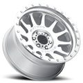 MR605 NV 20X10 24MM OFFSET 5X5 71.5MM CB MACHINED/CLEAR COAT