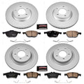 Power Stop 08-10 Mazda 5 Front & Rear Z17 Evolution Geomet Coated Brake Kit