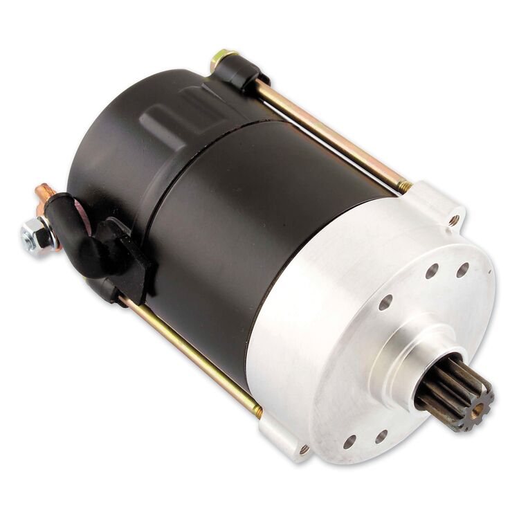 All Balls Racing 66-77 Harley FLH Electra Glide Starter Motor 1.4 Chrome Hitachi